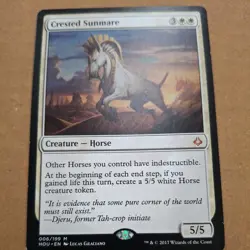 MTG - Crested Sunmare - Hour of Devastation - Magic the Gathering - Image 1