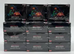 Lot of (12) One Piece English OP-06 Wings of the Captain Booster Boxes Sealed - Image 1