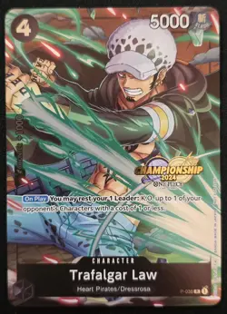 Trafalgar Law - P-038 (CS 2024 Event Pack) P-038 One Piece Promotion Cards Foil - Image 1