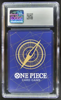 2023 ONE PIECE CCG JAPANESE JINBE FILM RED ALT ART OP01-014 CGC 10 E PT - Image 2