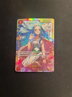 Nefeltari Vivi OP04-118 SEC - One Piece TCG - English Card Near-Mint Secret Rare - Image 1