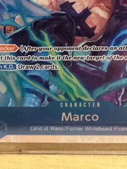 One Piece CCG PRB02-008 The Best Vol. 2 Foil Premium Booster Super Rare Marco ! - Image 3