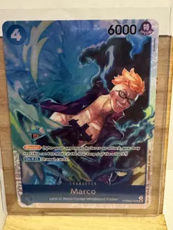 One Piece CCG PRB02-008 The Best Vol. 2 Foil Premium Booster Super Rare Marco ! - Image 4