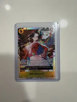 Boa Hancock OP14-112 SR The Azure Sea’s Seven Foil One Piece TCG English NM - Image 1