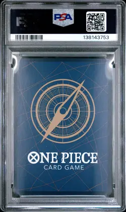 2024 ONE PIECE PRB01-PREMIUM BOOSTER ONE PIECE CARD THE BEST #120 SHANKS PSA 10 - Image 2