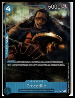 Crocodile OP07-040 Alt Art One Piece TCG Premium Booster -The Best- Vol. 2 - Image 1