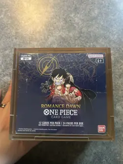 One Piece Romance Dawn Booster Box OP-01 1st Wave English, Blue Bottom W/case - Image 1