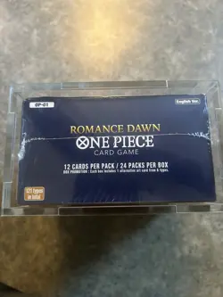 One Piece Romance Dawn Booster Box OP-01 1st Wave English, Blue Bottom W/case - Image 3