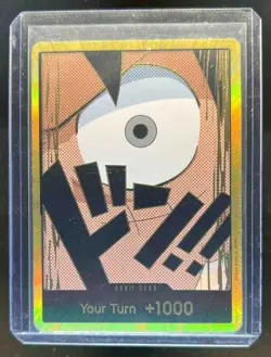 2024 One Piece English Don!! Card PRB01 Luffy Gold #NNO - Image 1
