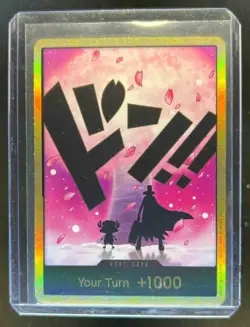 2024 One Piece English Don!! Card PRB01 Chopper Gold #NNO - Image 1