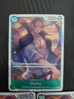 Shanks X3 OP13-028 Carrying On His Will One Piece TCG SR English - Image 2