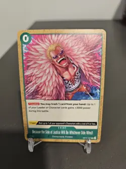 Doflamingo Parallel Promo OP05-037 R Standard Battle vol.12 ONE PIECE Card JP - Image 1
