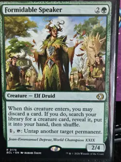 MTG Formidable Speaker, NM (Lorwyn Eclipsed) Non-foil - Image 1