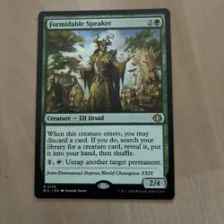 MTG Formidable Speaker, Pack Fresh NM (Lorwyn Eclipsed) Non-foil - Image 1