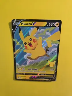 Pikachu V Swsh143 Swsh: Sword & Shield Promo Cards Holo Pokemon TCG - Image 3