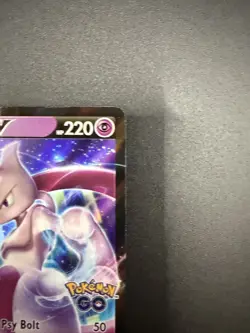 Pokemon TCG - Mewtwo V - SWSH223 - Black Star Promo Holo Stamped - Pokemon Go - Image 4