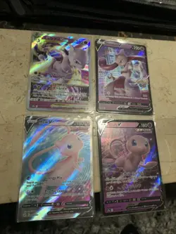 Pokemon Go TCG Mewtwo v SWSH223 Mewtwo VSTAR 031/071 & Mew V 250/264 & 053/172 - Image 3