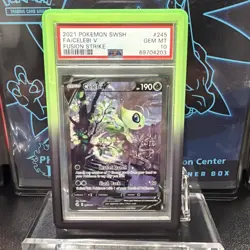 Pokemon Celebi V Alt Art Fusion Strike 245/264 PSA 10 Gem Mint CLEAN!! ✨ - Image 1