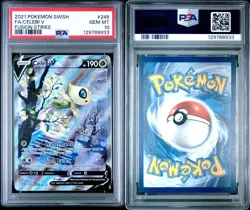 Pokemon Celebi V Alt Art Fusion Strike 245/264 PSA 10 Gem Mint - Image 3