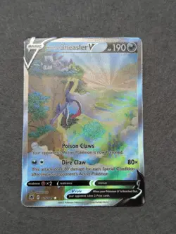 Hisuian Sneasler V Alt Art 175/189 Pokemon Sword & Shield Astral Radiance- Mint - Image 1