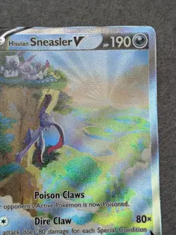 Hisuian Sneasler V Alt Art 175/189 Pokemon Sword & Shield Astral Radiance- Mint - Image 2