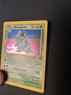 Pokemon TCG Nidoqueen 7/64 Jungle Holo Rare Lp/Mp Vintage WOTC 1999 - Image 4