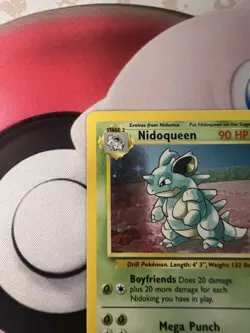 Pokemon TCG Nidoqueen Jungle 7/64 Holo Unlimited Holo Rare LP + - Image 4