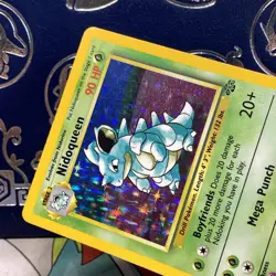 Pokemon TCG Nidoqueen Jungle 7/64 Holo Unlimited Holo Rare LP + - Image 4