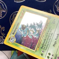 Pokemon TCG Nidoqueen Jungle 7/64 Holo Unlimited Holo Rare LP + - Image 5