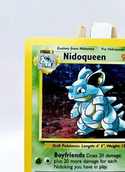 Pokemon TCG - Nidoqueen - Jungle Holo Rare - 7/64 1999 Unlimited LP/NM - Image 2