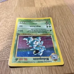 Pokemon TCG Nidoqueen Jungle Holo Rare Card 7/64 1999 Unlimited LP WOTC - Image 3