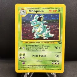 TCG Pokemon Nidoqueen Jungle 7/64 Holo 1999 WOTC: LP, very clean - Image 1