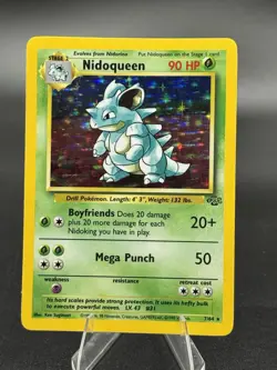 Nidoqueen - 7/64 - Jungle Unlimited 1999 - WOTC - Holo Rare - LP - Pokemon TCG - Image 1
