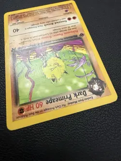 Dark Primeape Pokemon Card WOTC 1st Edition Team Rocket 43/82 - Image 3