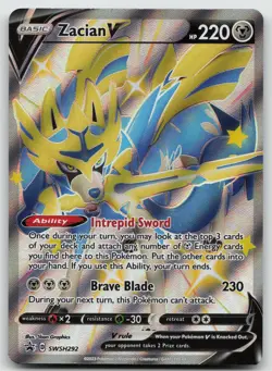 Zacian V (Shiny) - Promo Holo SWSH: Sword & Shield Promo Cards SWSH292 NM - Image 1