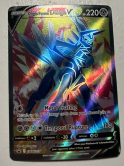 Origin Forme Dialga V SWSH255 SWSH: Sword & Shield Promo Cards Holo - Image 1