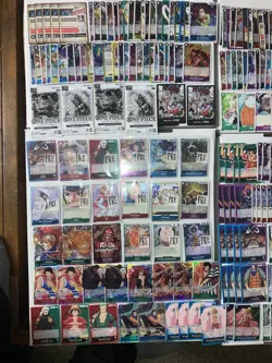 ONE PIECE Card Collection Lot Super Pre, Sealed, OP01 Leader Pre Errata, Foils - Image 3