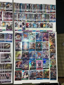 ONE PIECE Card Collection Lot Super Pre, Sealed, OP01 Leader Pre Errata, Foils - Image 5