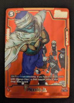 (Piccolo Jr) FB06-113 Alt Art SB01 Dragon Ball Super card Manga Red Fusion World - Image 1