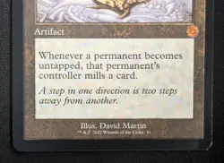 MTG Mesmeric Orb- DAMAGED -The Brothers' War Retro Artifacts Magic Card # 031 - Image 4