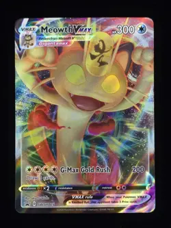 Meowth VMAX SWSH005 Pokemon SWSH: Sword & Shield Promo Cards 🔥🔥🔥 - Image 1
