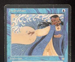 MTG Hydroblast- DAMAGED -Ice Age Magic the Gathering Card # 072 - Image 3