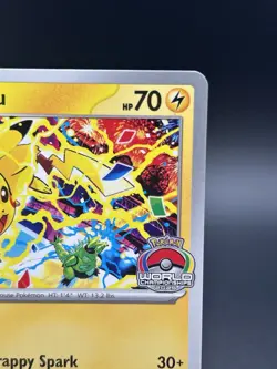 Pikachu - 225 (World Championship 2025) 225 Sv: Scarlet & Violet Promo Cards - Image 3