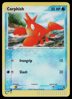 Pokemon Card - Corphish Dragon 53/97 Common Reverse Holo - Image 1