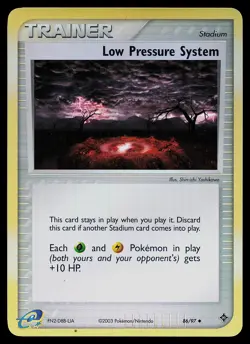 Pokemon Card - Low Pressure System Dragon 86/97 Uncommon Reverse Holo - Image 1