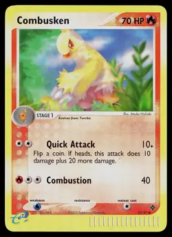 Pokemon Card - Combusken Dragon 25/97 Uncommon Reverse Holo - Image 1