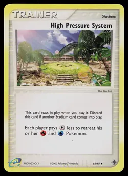 Pokemon Card - High Pressure System Dragon 85/97 Reverse Holo - Image 1