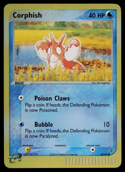 Pokemon Card - Corphish Dragon 52/97 Common Reverse Holo - Image 1
