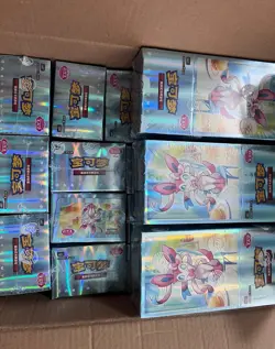 [in Stock]Pokemon TCG Chinese Card Gem Pack Vol.2 Eevee Booster Box Sealed CBB2C - Image 1