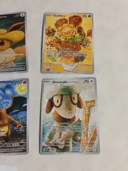 6 Pokemon x Van Gogh Black Star Promo ACG Art Card - read description - Image 4